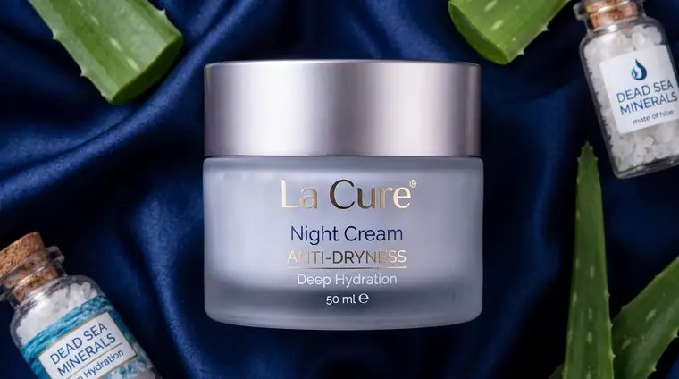 Night cream, anti-dryness, 50 ml jar