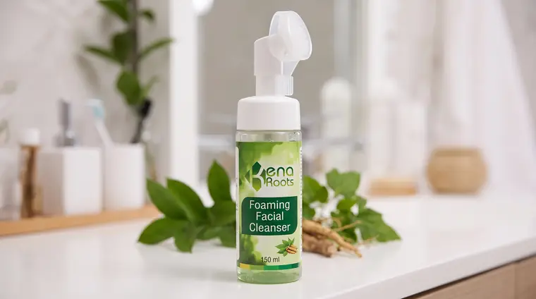 Foaming facial cleanser, 150 ml pump