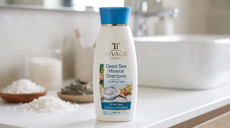 Dead Sea mineral shampoo, all hair types, 400 ml bottle