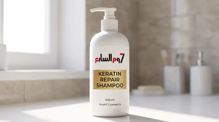 Keratin repair shampoo, 500 ml